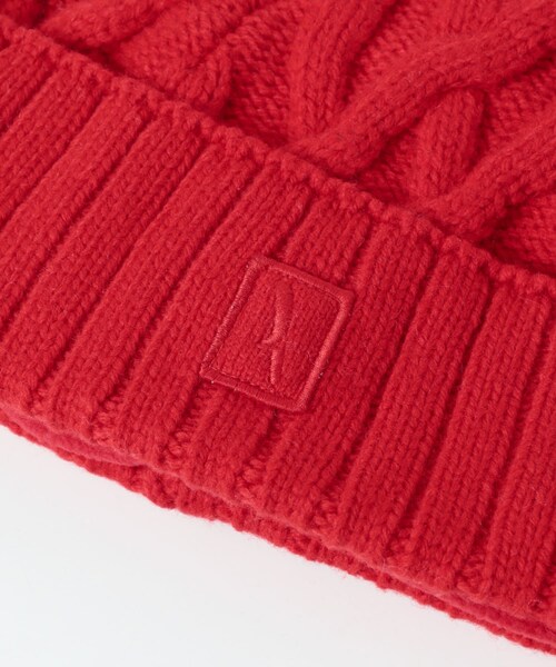 THE GOODLAND MARKET（ザグッドランドマーケット）の「AIGLE　ケーブルニットビーニー（ニットキャップ/ビーニー・レディース・SABLE/EMPIRE/POPPY・one）」の13枚目の写真