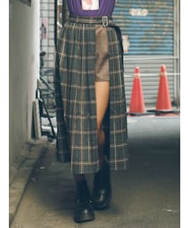 jouetie | ダブルチェックラップスカート(スカート)