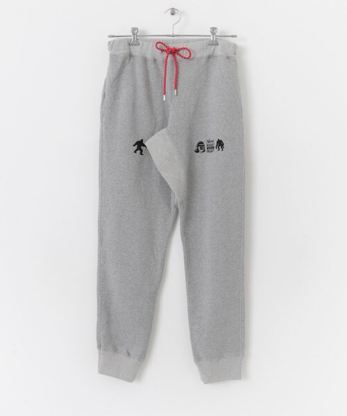 EKAL（エカル）の「NANGA×TACOMA FUJI RECORDS　ビッグフットサーベイPロゴ スウェットパンツ（スウェットパンツ・メンズ・GRAY/BLACK・M/L）」の11枚目の写真