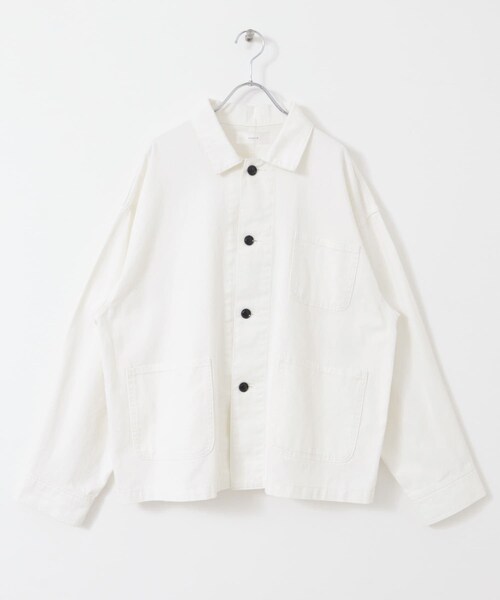 かぐれ（カグレ）の「『ユニセックス』デニムカバーオール（カバーオール・レディース・OFF/INDIGO・1/2）」の12枚目の写真