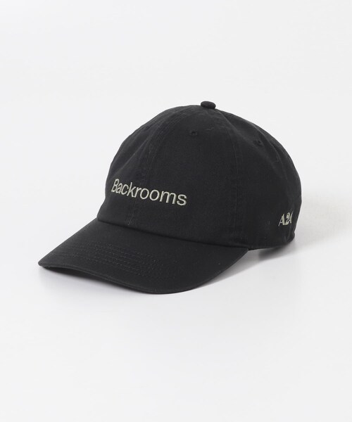 URBAN RESEARCH(アーバンリサーチ)の「URBAN RESEARCH×Backrooms×A24 Backrooms LOGO CAP(キャップ・メンズ・BLACK/YELLOW BEG・Free)」の3枚目の写真