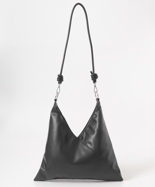 URBAN RESEARCH Sonny Label（アーバンリサーチサニーレーベル）の「トライアングル2WAYバッグ（ハンドバッグ・レディース・Lベージュ/ブラック/ブラウン・One）」の8枚目の写真