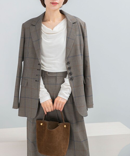 URBAN RESEARCH ROSSO（アーバンリサーチロッソ）の「2WAYネックオフショルプルオーバー（Tシャツ/カットソー・レディース・OFF WHITE/BROWN/BLACK・FREE）」の7枚目の写真