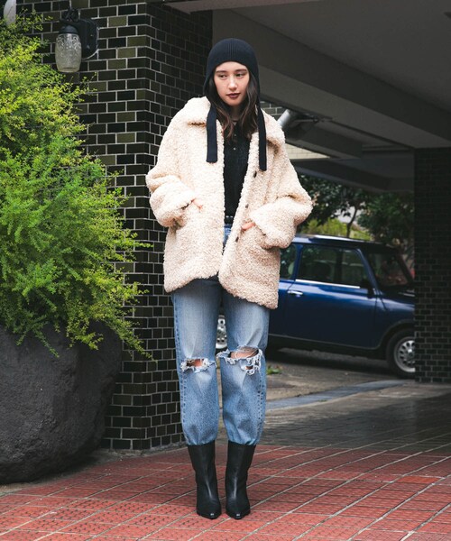 URBAN RESEARCH（アーバンリサーチ）の「MIMAI　CALF LEATHER BOOTS（ブーツ・レディース・BLACK・36/37/38）」の3枚目の写真