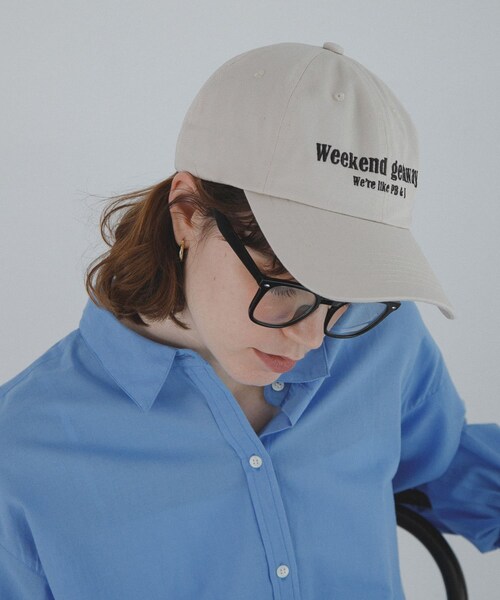 URBAN RESEARCH Sonny Label（アーバンリサーチサニーレーベル）の「WEEKEND GETAWAY CAP（キャップ・レディース・アイスグレー/グリーン/チェリーレッド・One）」の5枚目の写真