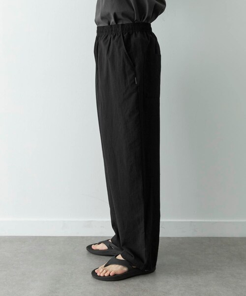 URBAN RESEARCH Sonny Label（アーバンリサーチサニーレーベル）の「リネン混ワイドイージーパンツ（その他パンツ・メンズ・ブラック/ベージュ・S/M/L）」の12枚目の写真