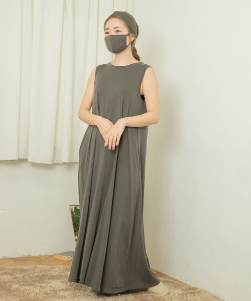 ITEMS URBANRESEARCH（アイテムズ アーバンリサーチ）の「ワンマイルトップス+ワンピ4点SET（その他アンダーウェア/インナー・レディース・PINK BEIGE/LIGHTKHAKI/DARK GRAY・one）」の12枚目の写真