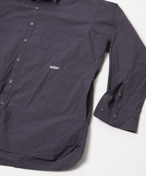 THE GOODLAND MARKET（ザグッドランドマーケット）の「WAX　POCKET SHIRTS（シャツ/ブラウス・メンズ・CHACOAL/NAVY・M/L）」の9枚目の写真