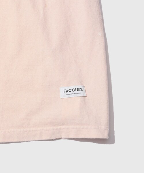 ADAM ET ROPE'(アダムエロペ)の「【FACCIES/ファッチーズ】AGING FADE TEE(SOFT)(Tシャツ/カットソー・メンズ・キナリ/ブラック・1/2)」の19枚目の写真