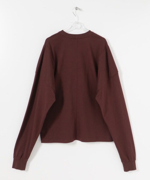 LAATO（ラート）の「PAD LONG TEE（Tシャツ/カットソー・レディース・クローブ/クリーム/セメント・Free）」の12枚目の写真