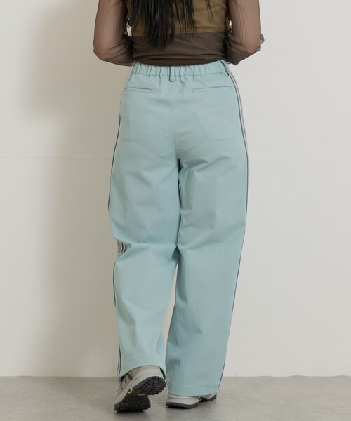 THE GOODLAND MARKET（ザグッドランドマーケット）の「米富繊維　KNIT SIDELINE PANTS-WOMEN（その他パンツ・レディース・44BROWN/41BEIGE/60SAX・M）」の11枚目の写真