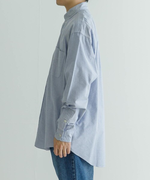 URBAN RESEARCH(アーバンリサーチ)の「FREEMANS SPORTING CLUB CHRYSTIE SHIRTS(シャツ/ブラウス・メンズ・50ブルー/1ホワイト/52サックス/120Wレッド/150Wブルー・S/M/L)」の12枚目の写真