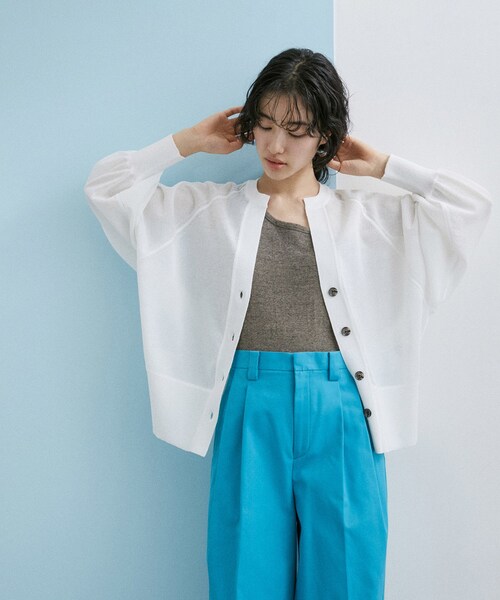 ADAM ET ROPE'（アダムエロペ）の「【WEB限定】キーネックシアー