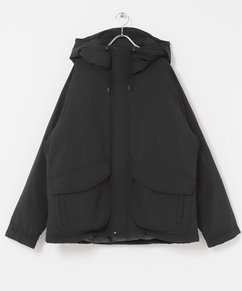 URBAN RESEARCH DOORS(アーバンリサーチドアーズ)の「FORK&SPOON SORONAフーディーブルゾン(ブルゾン・メンズ・BLACK/SAND/BROWN・4/5)」の12枚目の写真