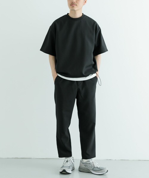 ITEMS URBANRESEARCH（アイテムズ アーバンリサーチ）の「『セットアップ対応』吸水速乾ストレッチトロ イージーパンツ（その他パンツ・メンズ・BLK/L.BEG/L.GRY/BLU・M/L）」の17枚目の写真