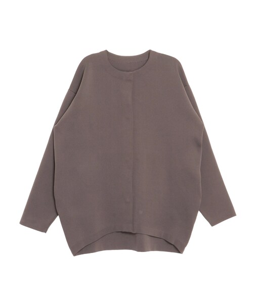 ELENDEEK（エレンディーク）の「COCOON FORM CD（カーディガン/ボレロ・レディース・オフホワイト/ブラック/ピンク/ミントグリーン/ブラウン・F）」の9枚目の写真