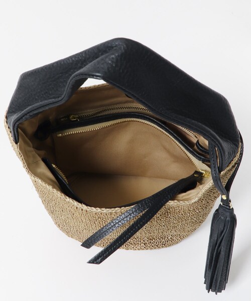 URBAN RESEARCH ROSSO（アーバンリサーチロッソ）の「VIOLAd’ORO　アバカワンショルダーバッグ（かごバッグ・レディース・W BROWN B・-）」の6枚目の写真