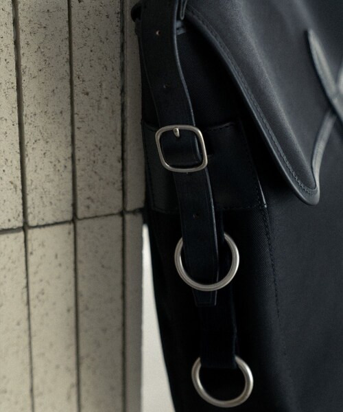 bonjour records(ボンジュールレコーズ)の「Brady/ブレディ Shoulder Record Bag for bonjour records Exclusive(ショルダーバッグ・レディース・ブラック・F)」の11枚目の写真