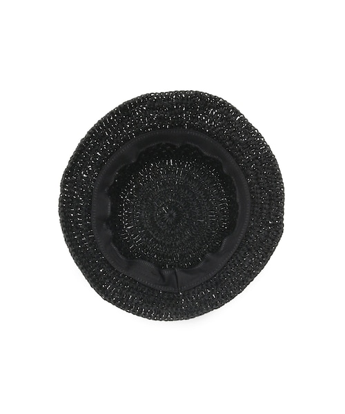 VIS（ビス）の「コーティングペーパーバケットハット（ハット・レディース・ブラック/キナリ・F）」の9枚目の写真