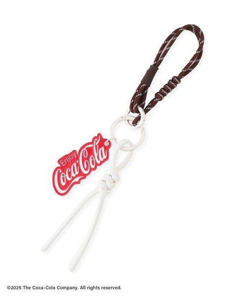 ADAM ET ROPE'(アダムエロペ)の「Coca-Cola ロゴチャーム(キーホルダー・レディース・レッド・F)」の11枚目の写真