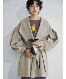 LAGUNAMOON | バックタックボリュームスリーブコート(その他アウター)