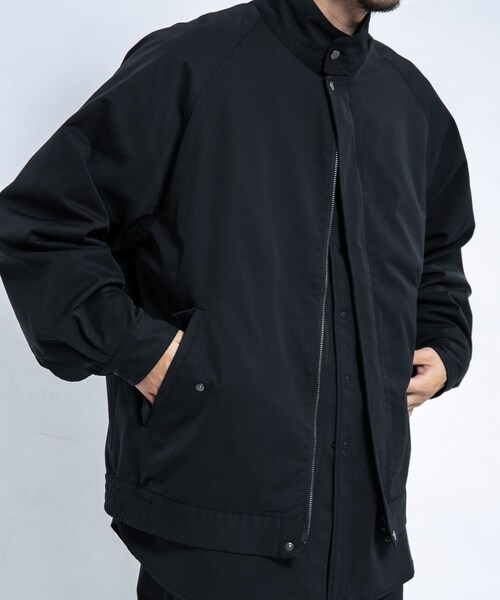 EKAL（エカル）の「SOLOTEXツイルスタンドジャケット（ブルゾン・メンズ・ネイビー/ブラック・M/L）」の21枚目の写真