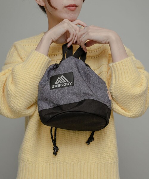 URBAN RESEARCH Sonny Label（アーバンリサーチサニーレーベル）の「NEEDBY heritage×GREGORY　CINCH BAG M（その他雑貨・レディース・GRAY・FREE）」の3枚目の写真