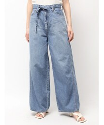 Ungrid | ウエストベルトデザインデニム(デニムパンツ)