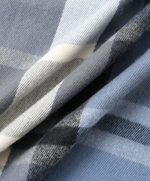 ROPE' PICNIC（ロペピクニック）の「チェックストール（ストール/ショール・レディース・ベージュ/ブルー系/レッド系・F）」の11枚目の写真