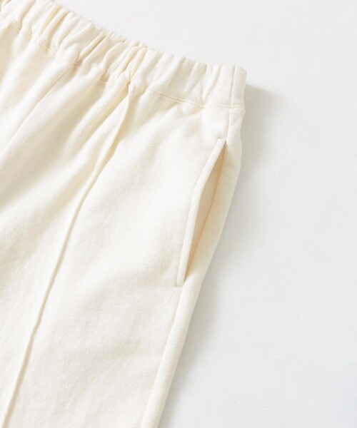 URBAN RESEARCH DOORS（アーバンリサーチドアーズ）の「FORK&SPOON　スーピマコットン混反毛スウェットパンツ（スウェットパンツ・レディース・IVORY/INKBLACK・1/2）」の21枚目の写真