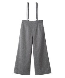 nissen | 小さいサイズ　へリンボンワイドパンツ　低身長さん・小柄女性(パンツ)