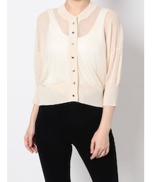 LAGUNAMOON | シアーショートニットカーディガン(カーディガン/ボレロ)