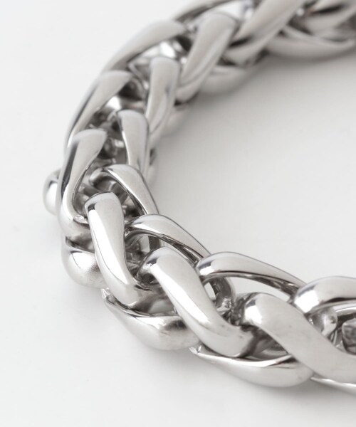 SENSE OF PLACE by URBAN RESEARCH（センスオブプレイスバイアーバンリサーチ）の「ツイストチェーンブレスレット（ブレスレット・メンズ・GOLD/SILVER・one）」の5枚目の写真