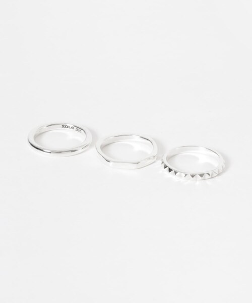 XOLO　Triple with Spike Ring