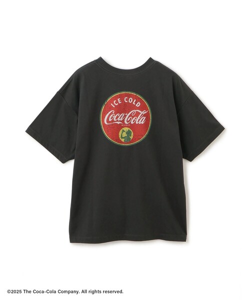 VIS（ビス）の「【Coca-Cola】VIS別注フォト＆ロゴプリントアソートTシャツ（Tシャツ/カットソー・レディース・チャコール/ホワイト/ピンク・F）」の21枚目の写真