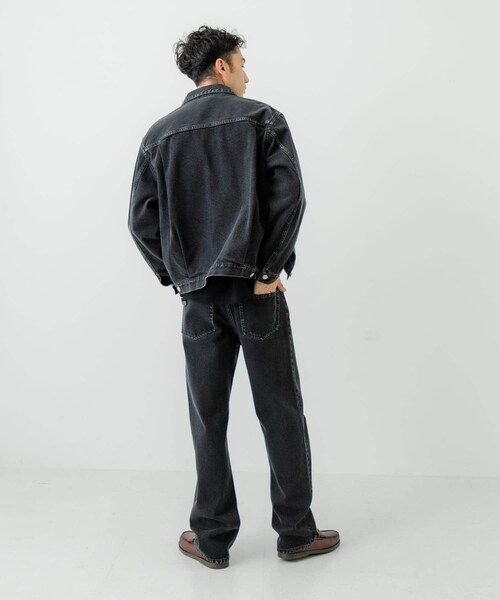 URBAN RESEARCH(アーバンリサーチ)の「13.5oz DENIM TYPE 2nd JACKET(デニムジャケット・メンズ・INDIGO/LT INDIGO/BLACK・S/M/L)」の16枚目の写真