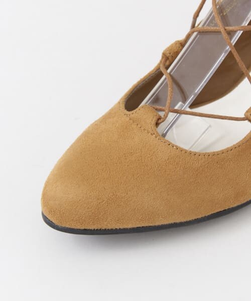 SENSE OF PLACE by URBAN RESEARCH（センスオブプレイスバイアーバンリサーチ）の「レースアップヒールパンプス∴（パンプス・レディース・BLACK/CAMEL・36/37/38）」の9枚目の写真