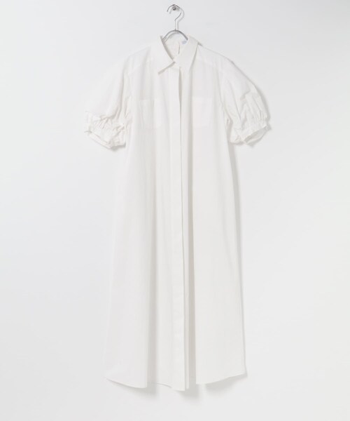 URBAN RESEARCH ROSSO（アーバンリサーチロッソ）の「『別注』ELENDEEK×ROSSO　RELAXY SHIRT ONE-PIECE（ワンピース・レディース・O.WHT/BLU/BLK・1）」の9枚目の写真
