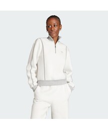 adidas | エッセンシャルズ+ リバースハーフジップ(ブルゾン)