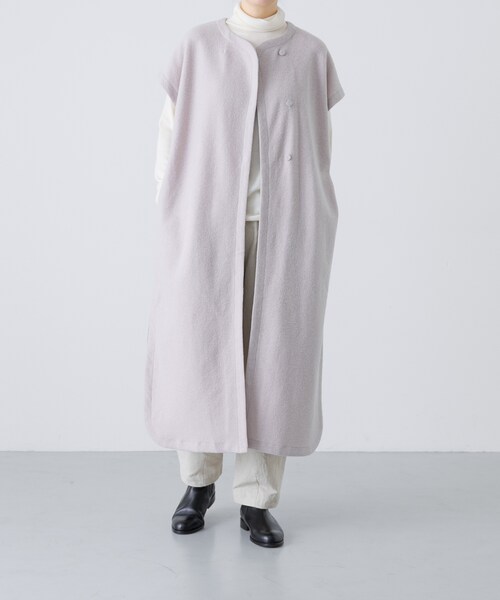 かぐれ ウールミルドロングワンピース　アイボリー　フリーサイズ　kagure かぐれ ウールミルドロングワンピース アイボリー フリーサイズ