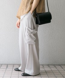 SENSE OF PLACE by URBAN RESEARCH | 『セットアップ対応』 リネンライクサイドポケットワイドパンツ(その他パンツ)