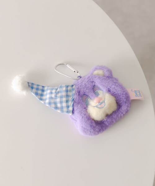 SMELLY（スメリー）の「『WEB/一部店舗限定』NEONMOON　Sleepy Teddy Pouch（ポーチ・レディース・MNT/PNK/PPL/BRN/IVO・-）」の4枚目の写真