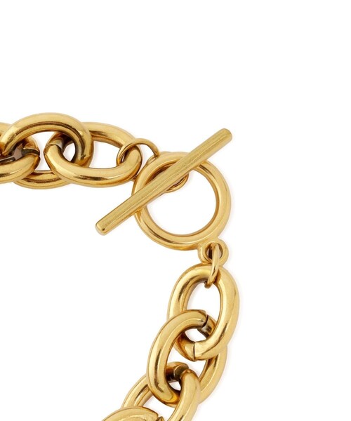 ADAM ET ROPE'(アダムエロペ)の「ボリュームチェーンブレス(ブレスレット・レディース・ゴールド/シルバー・F)」の8枚目の写真
