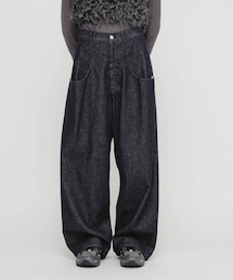 KBF | 『一部WEB限定カラー』『3サイズ展開』BIGポケットデザインデニム(デニムパンツ)