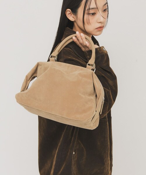 KBF（ケイビーエフ）の「ドロップファスナーデザインボストンBAG（ボストンバッグ・レディース・D.BROWN/BEIGE・One）」の16枚目の写真