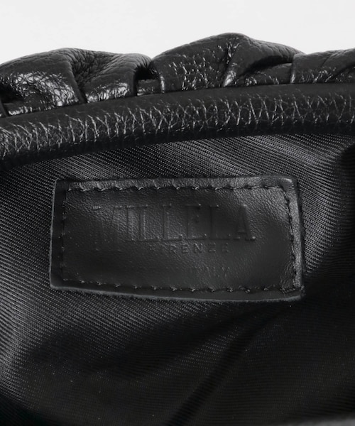 URBAN RESEARCH（アーバンリサーチ）の「レザーショルダーバッグ（ショルダーバッグ・レディース・BLACK/SILVER・-）」の9枚目の写真