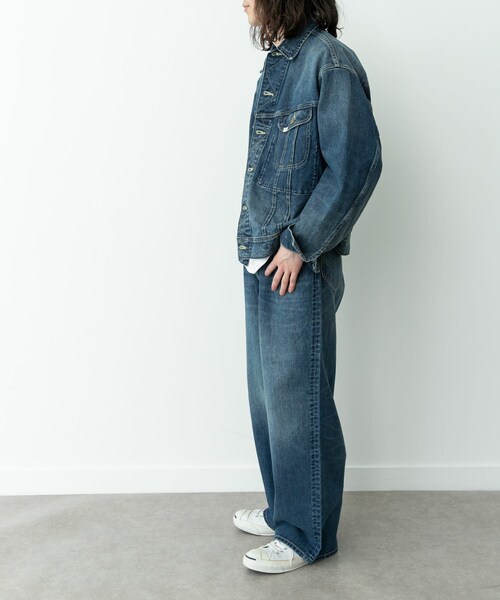 URBAN RESEARCH Sonny Label（アーバンリサーチサニーレーベル）の「Lee　101 ANNIV.RIDERS 101-J（デニムジャケット・メンズ・MID USED・M/L）」の9枚目の写真