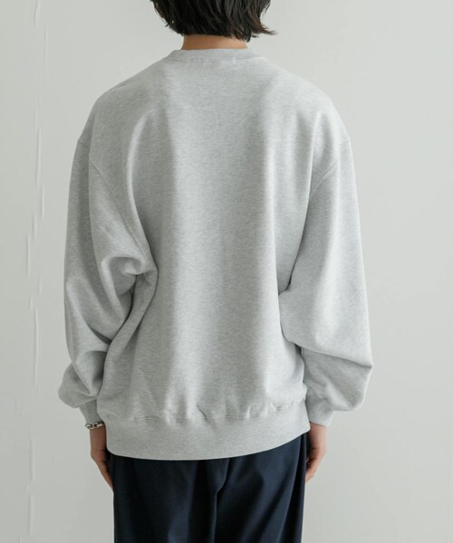 URBAN RESEARCH（アーバンリサーチ）の「COMFORT CREWNECK SWEAT（スウェット・メンズ・GRAY/BLACK/BLUE GRAY/YELLOW・M/L）」の16枚目の写真