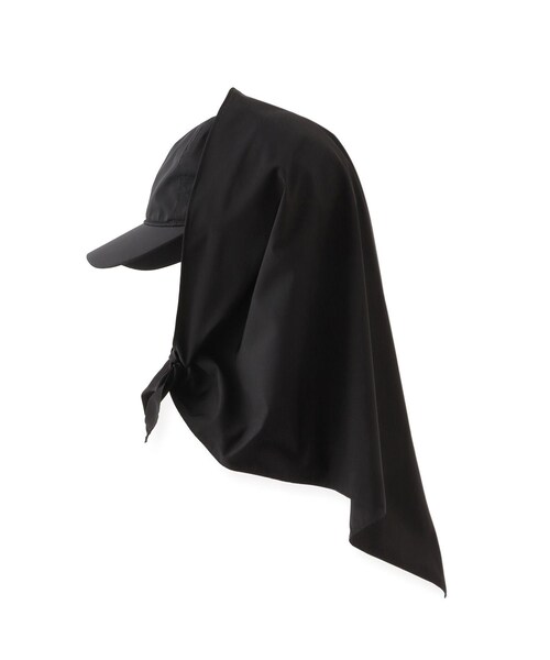 ADAM ET ROPE'（アダムエロペ）の「ストール付き2WAYキャップ / 撥水・UVケア（キャップ・レディース・ブラック/ベージュ系・F）」の12枚目の写真