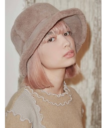 merry jenny | mocomocoボアhat(ハット)